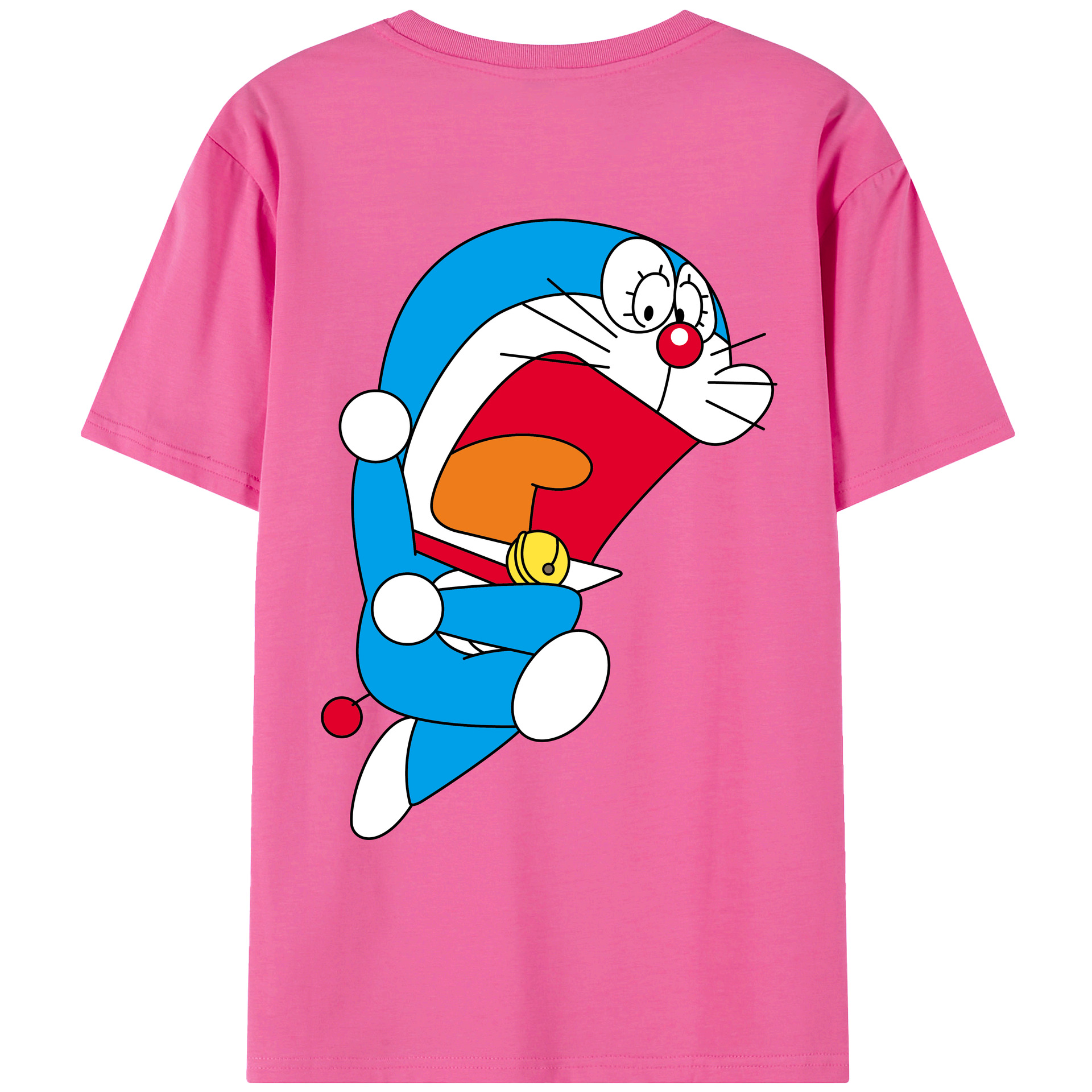 （画像用） ドラえもん Doraemon レディース半袖Tシャツ(バックプリント)